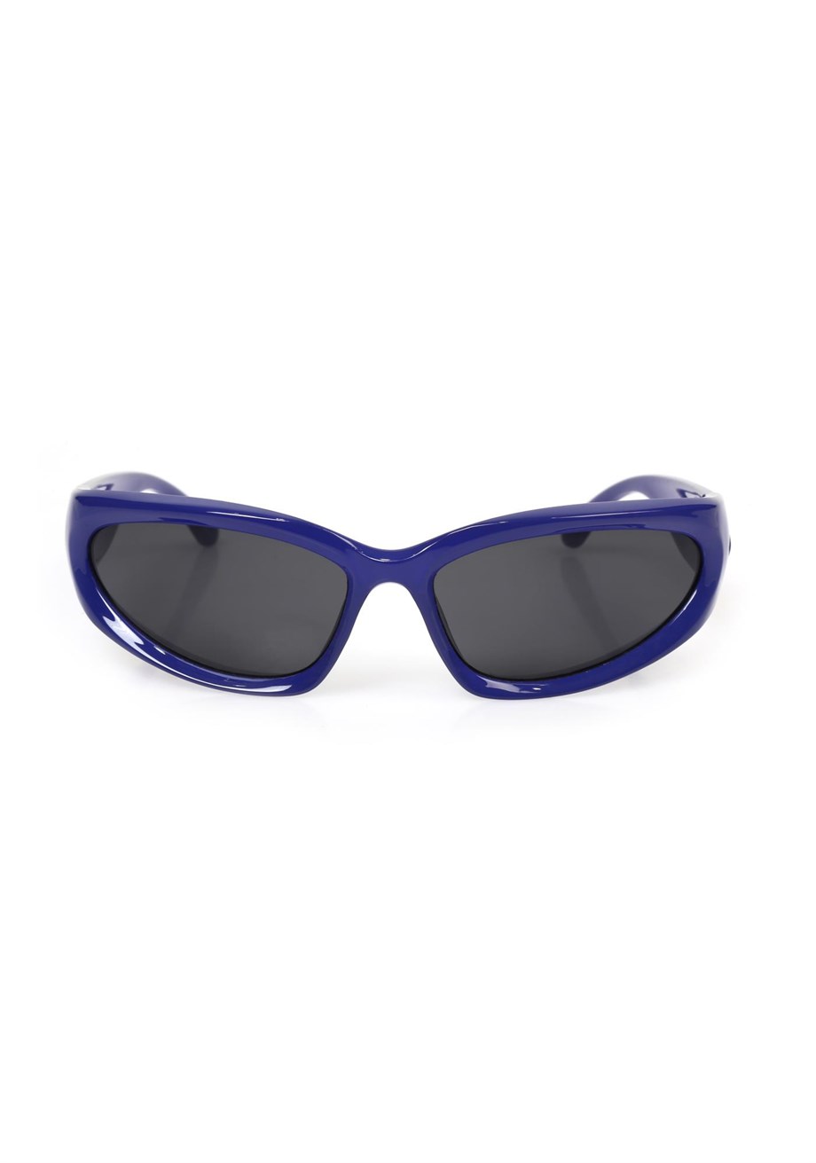 Angel Eyes Rüzgar Korumalı Mavi Unisex Güneş Gözlüğü AE9999C3