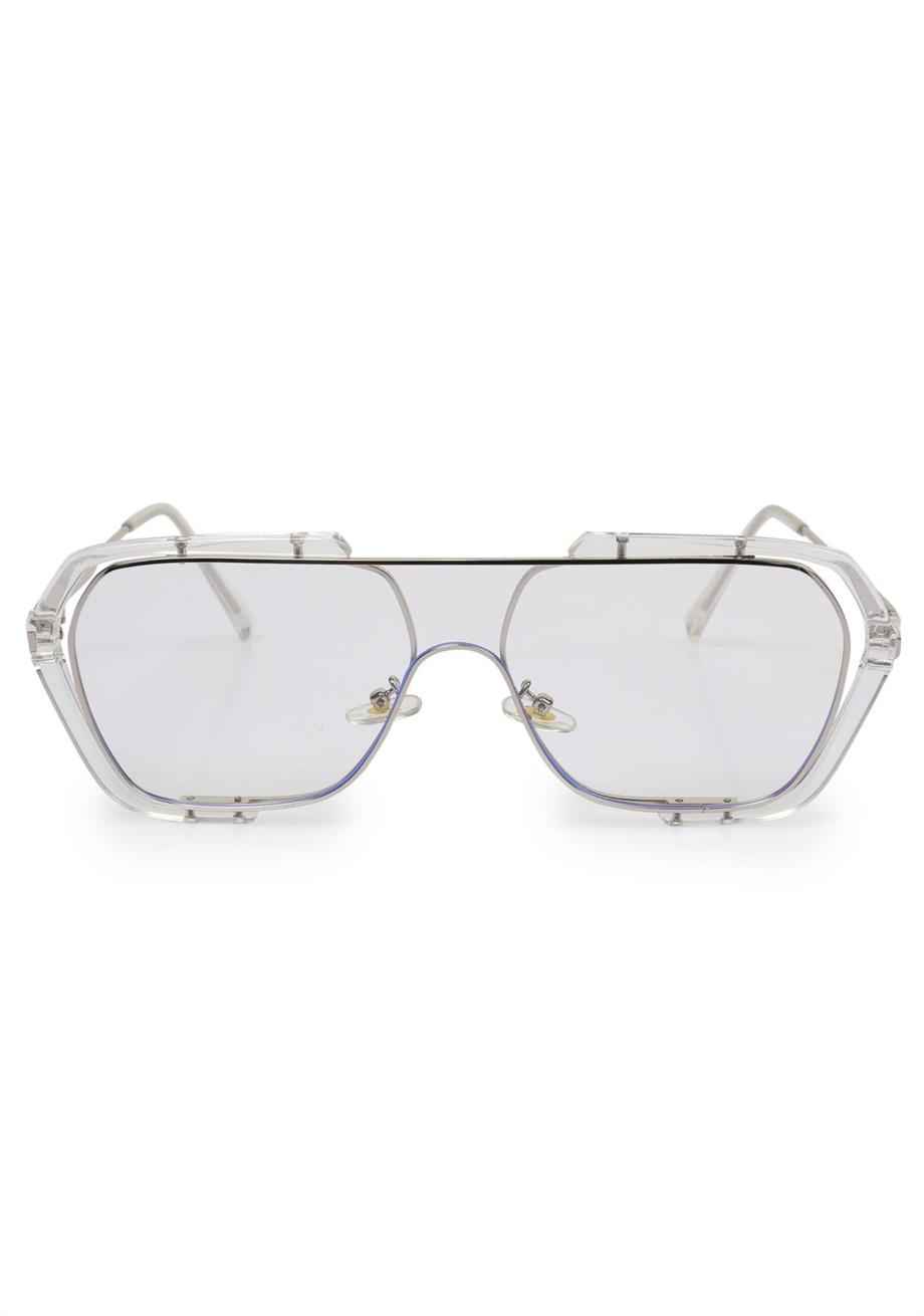 Angel Eyes Şeffaf Camlı Şeffaf Çerçeveli Unisex Mavi Işık Koruyucu Gözlüğü AE31464C4BBX