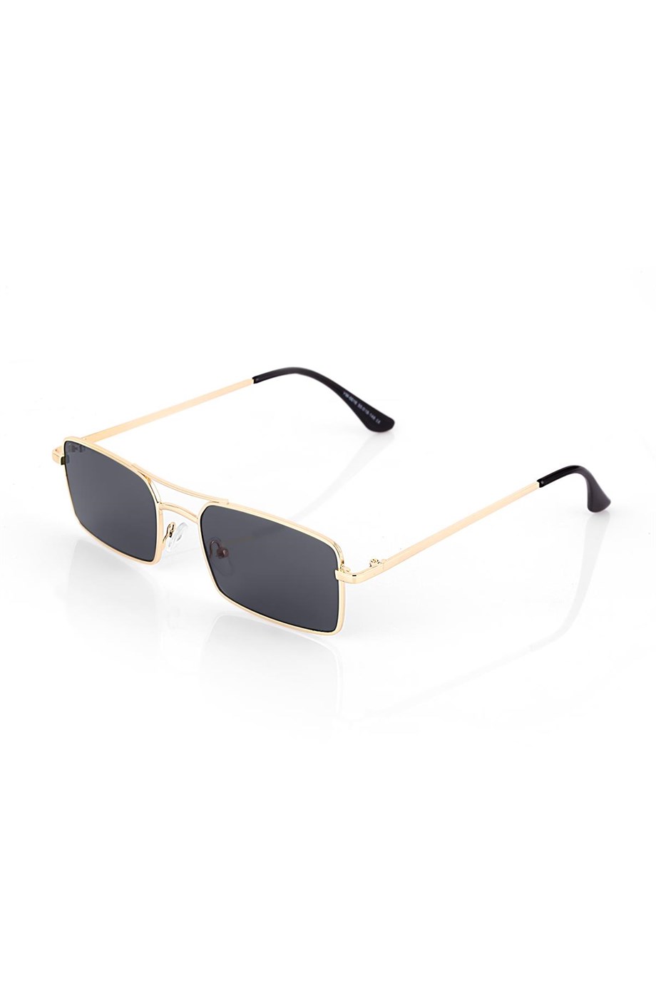 Angel Eyes Siyah Dikdörtgen Unisex Güneş Gözlüğü