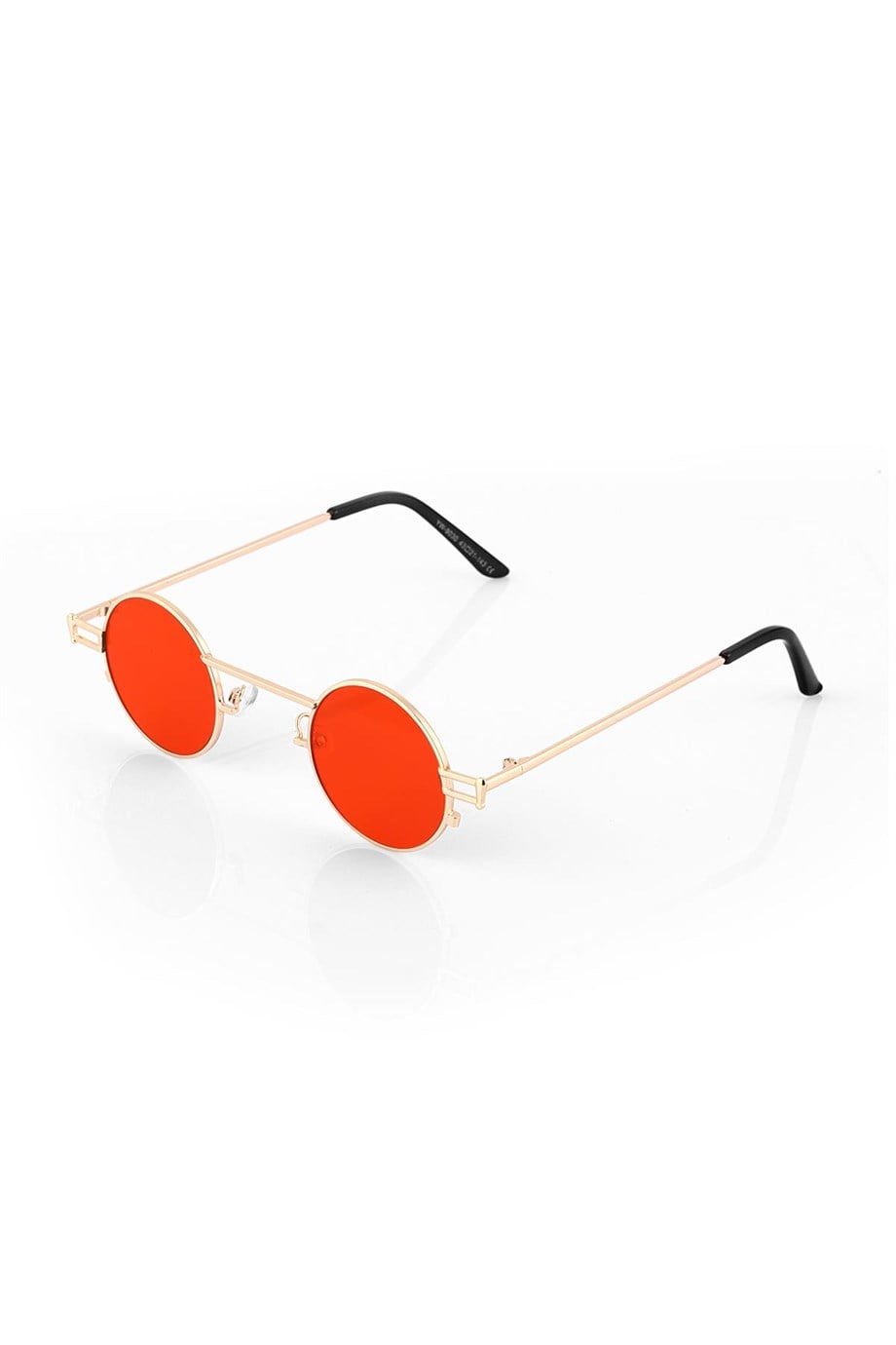 Angel Eyes Yuvarlak Kırmızı Unisex Güneş Gözlüğü