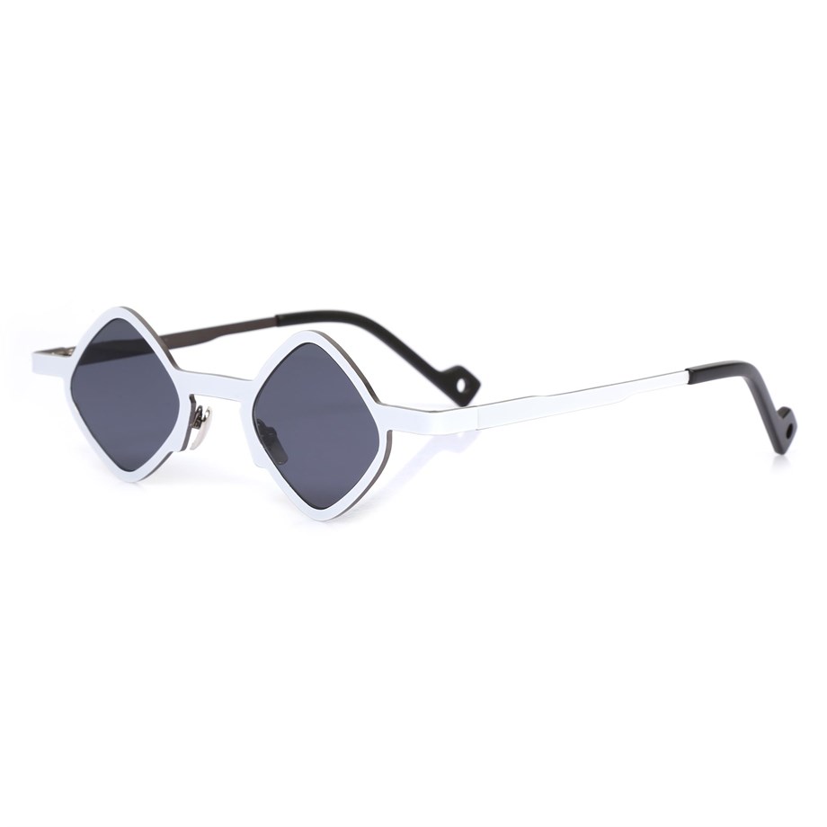 Geometrik Siyah Çerçeveli Unisex Güneş Gözlüğü AE-7033C20