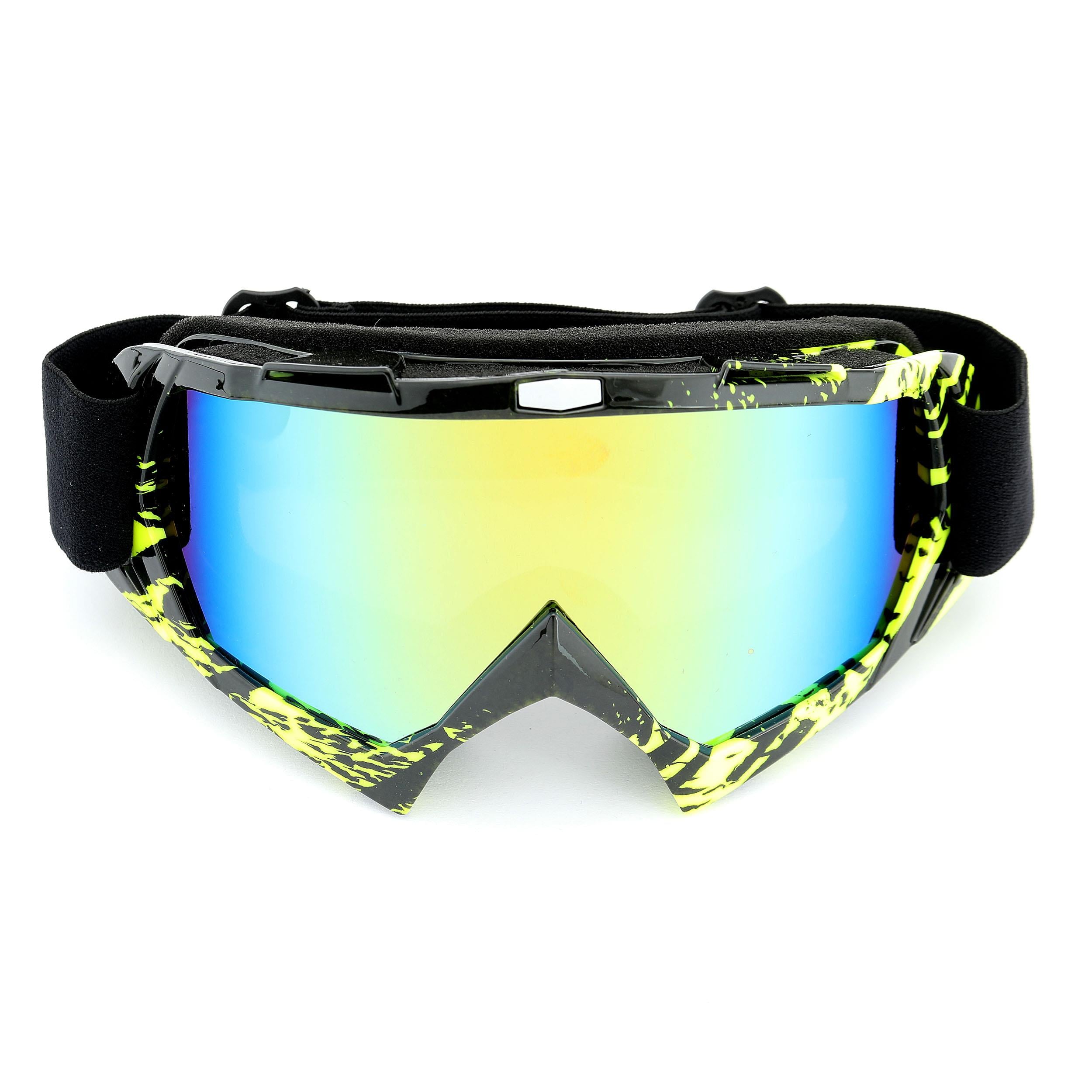 Kayak Gözlüğü Antifog Ventilli Uv Korumalı Güneş Kar Gözlük Aynalı Gökkuşağı Snowboard Glasses Sporu