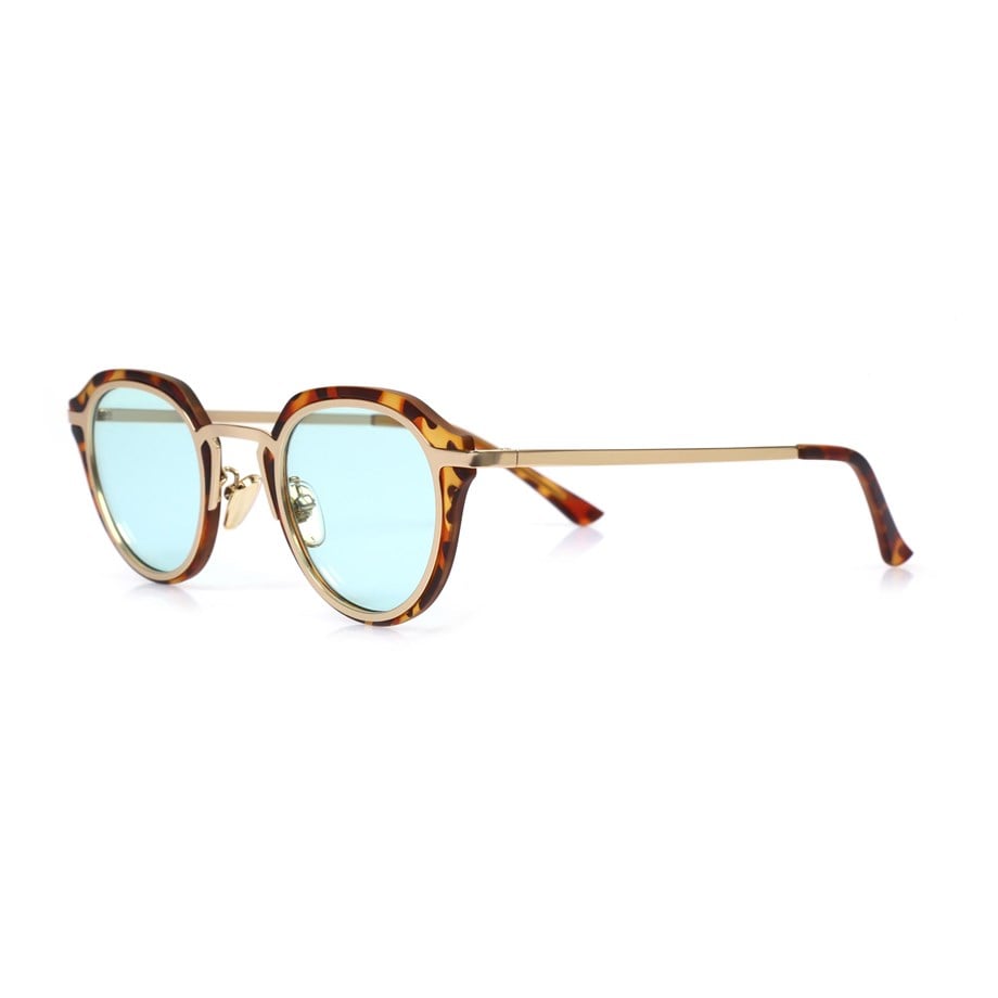 Oval Leopar Kemik Çerçeve Unisex Güneş Gözlüğü