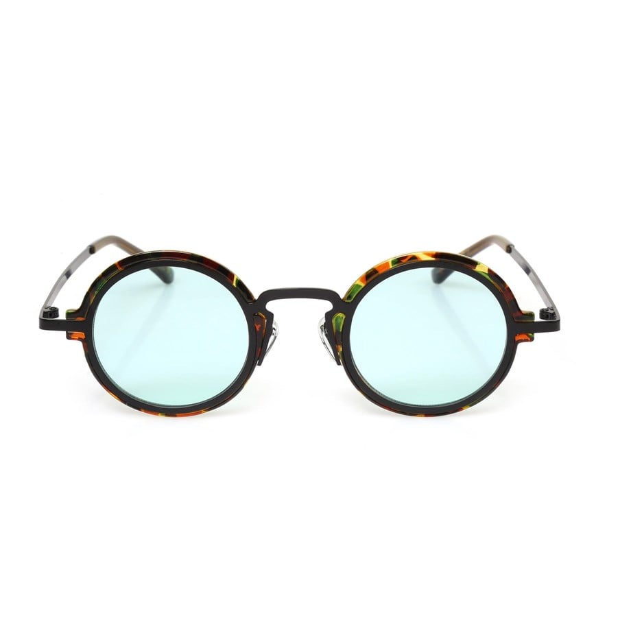 Yuvarlak Çerçeceli Yeşil Unisex Güneş Gözlüğü AE2104C12