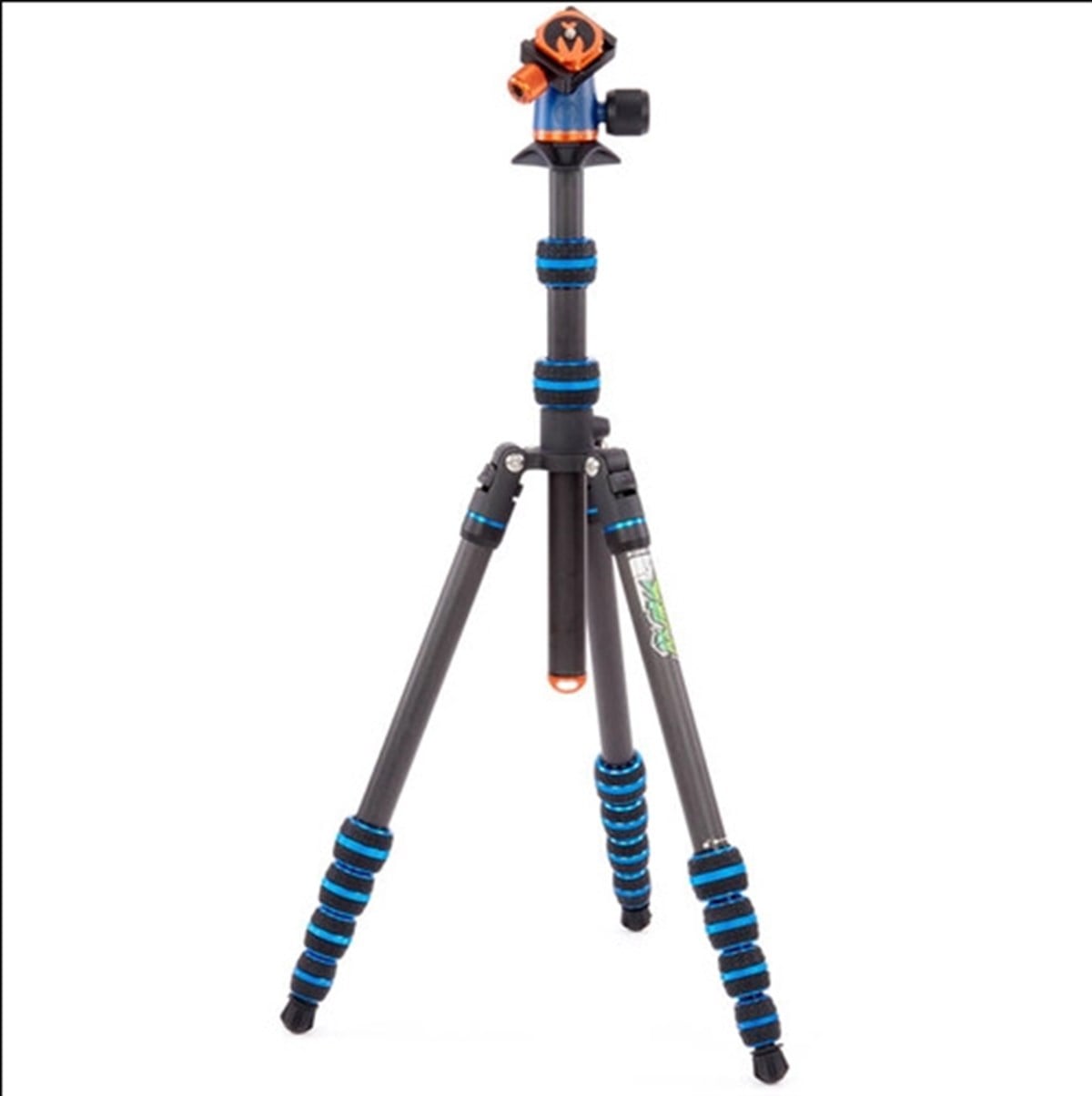 3 Legged Thing Punks Brian Carbon Fiber Tripod + Airhed Neo Ball Head (Blue)