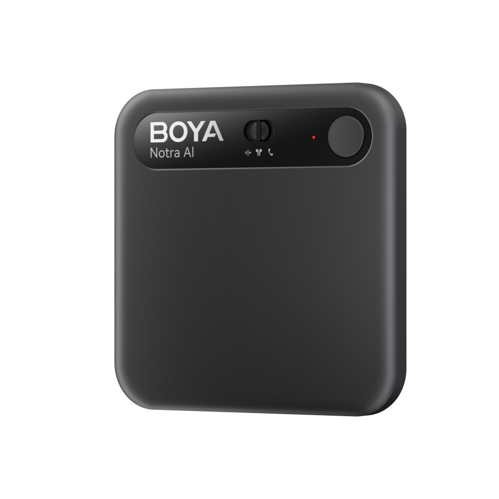 BOYA Notra AI Destekli Ses Kaydedici ve Not Tutma Cihazı - Black