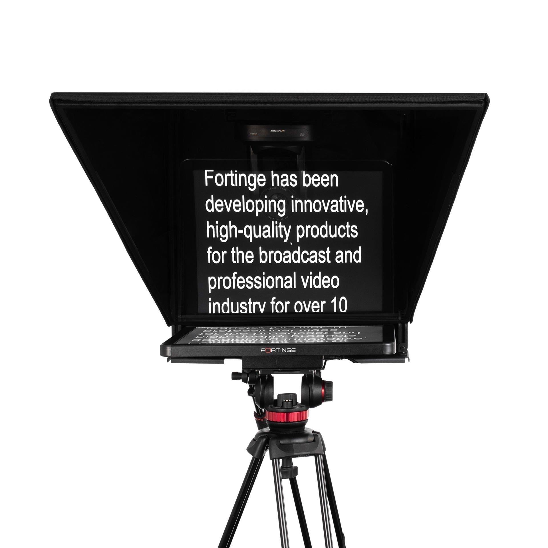 Fortinge ROBO19-SDI PTZ Kameralar için Stüdyo Teleprompter