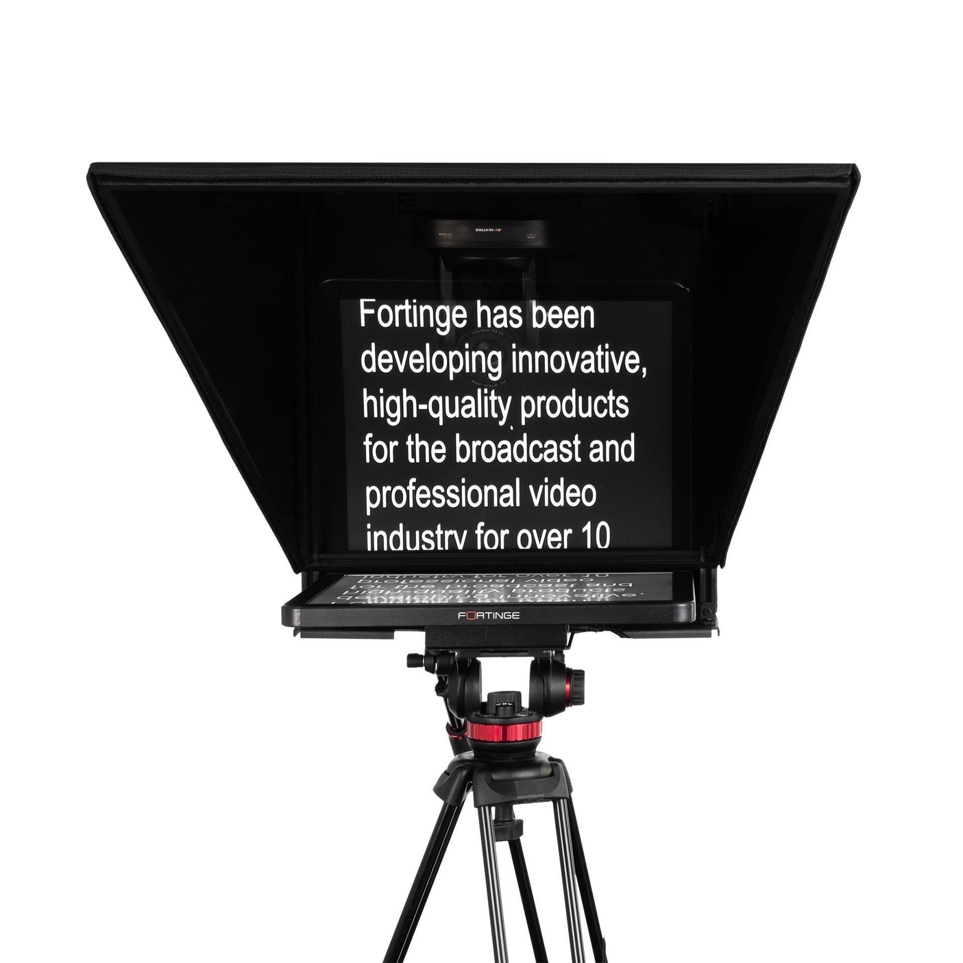 Fortinge ROBO21-HB-SDI PTZ Kameralar için Stüdyo Teleprompter