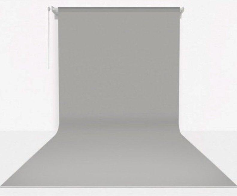 Fotexon  Kumaş Üzerine Boyama Gri Fon  Seti 270 x 580 cm
