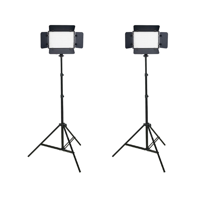 GDX CF-150C BiColor Mobil 2'li Sürekli Video Panel Led Işık Seti
