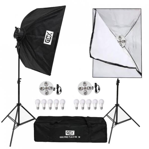 Gdx Tlb-5 Pro Light 90W 60X80 cm 2’li Softbox Seti Lambalı
