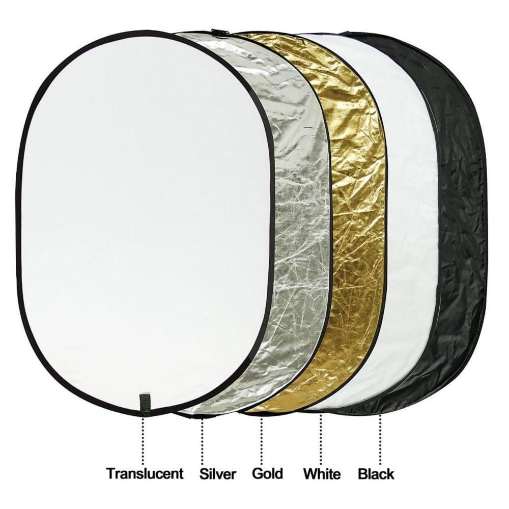 Golden Eagle 90x120 cm 5 in 1 Yansıtıcı Reflektör