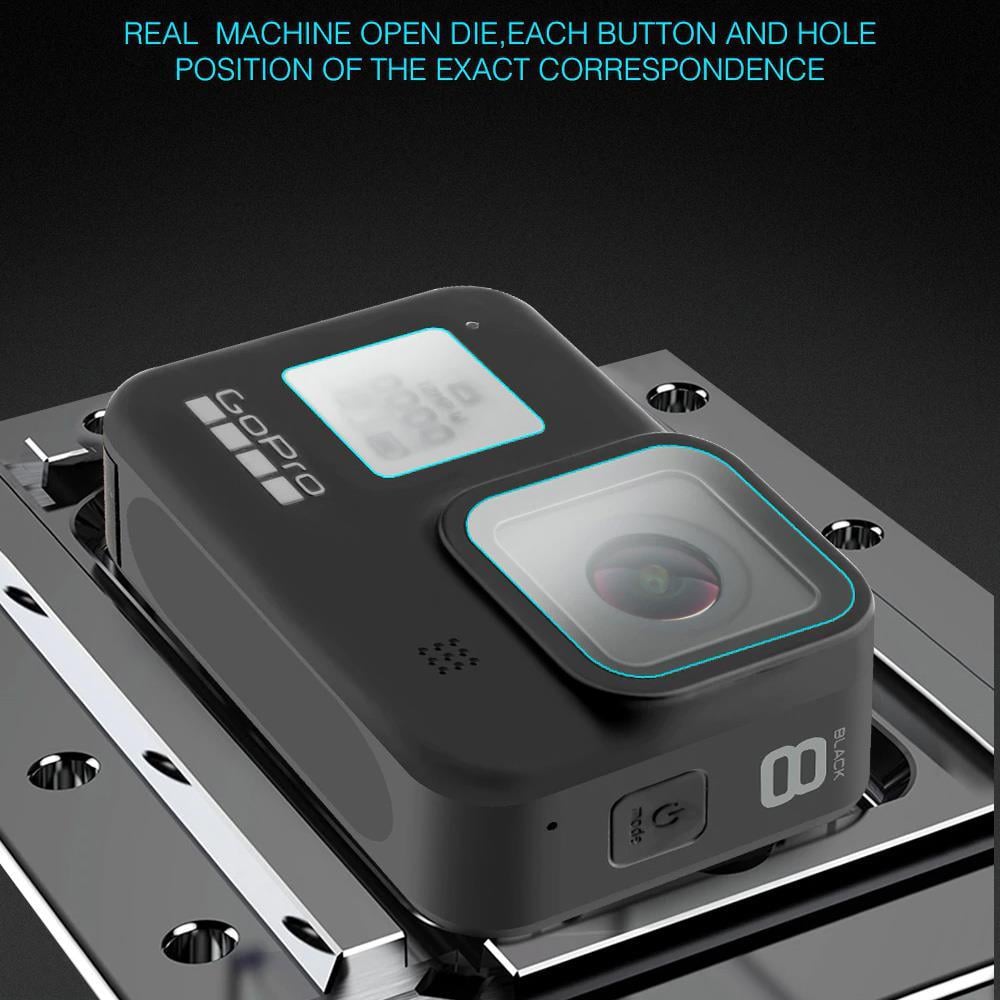 Gopro Hero 8 Black İçin Ekran Lens Koruma Seti