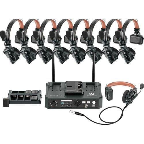 Hollyland Solidcom C1 PRO HUB 8S Profesyonel Kablosuz Intercom Sistemi (9 Kullanıcı)