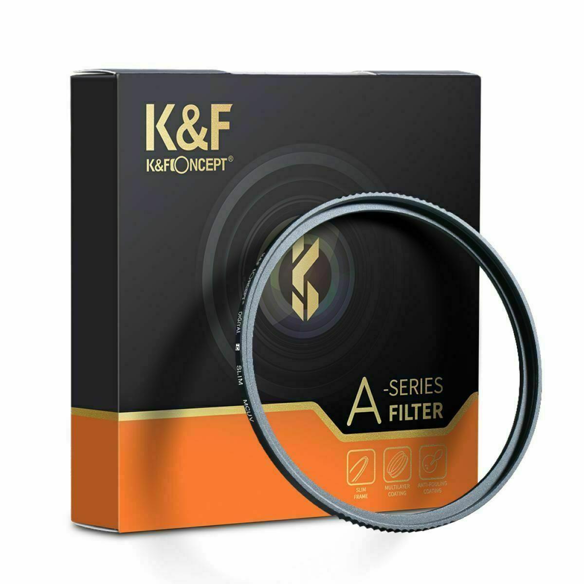 K&F Concept 49mm MC-UV Slim Filtre