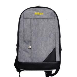 PDX Nikon Fotoğraf Makinesi Ufak Sırt Çantası (Gri)