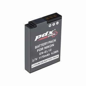 PDX Plus For Nikon EN-EL12 Batarya