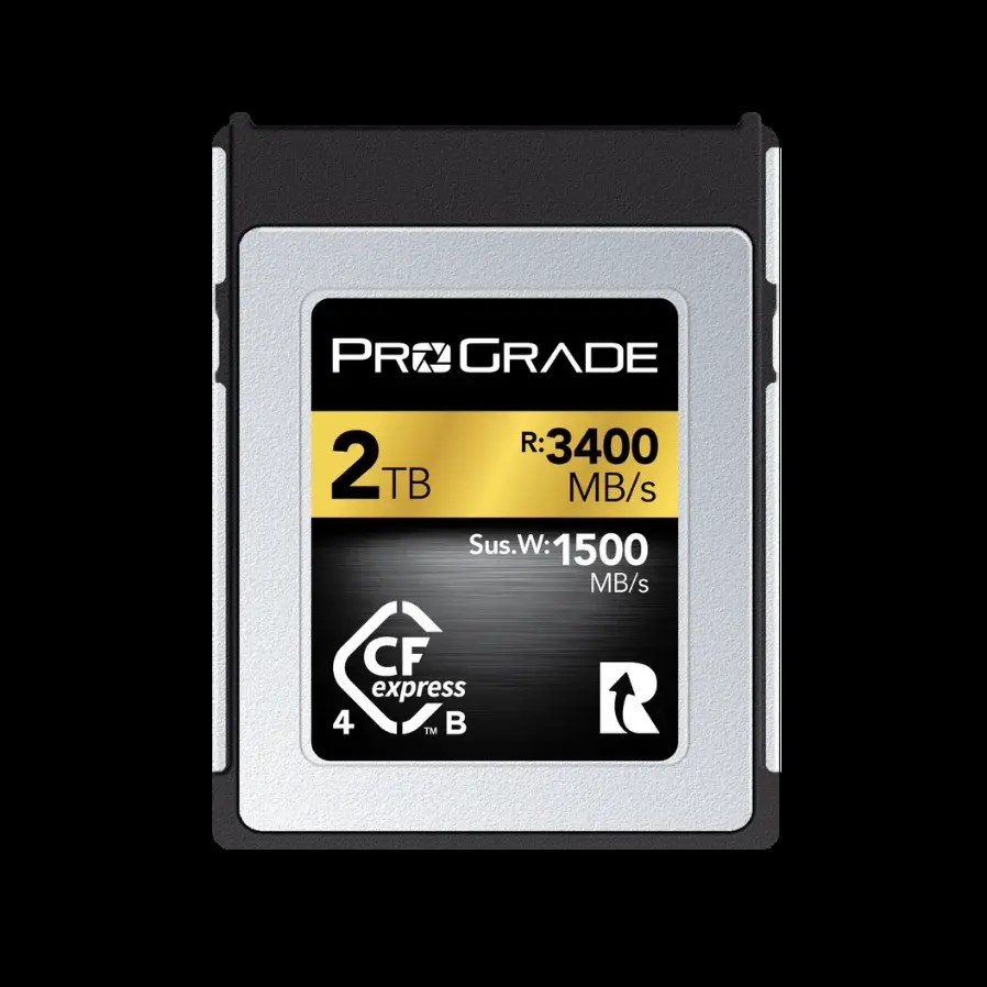 ProGrade Digital 2TB Gold CFexpress 4.0 Type B Hafıza Kartı