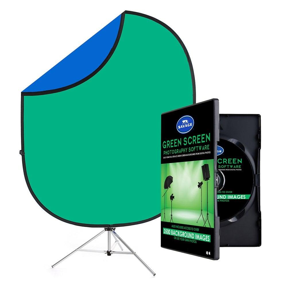 Savage (U.S.A) Green Screen Digital Photography Kit