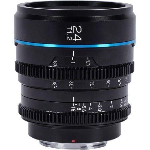 Sirui Nightwalker 24mm T1.2 S35 Cine Lens (E Mount, Siyah)
