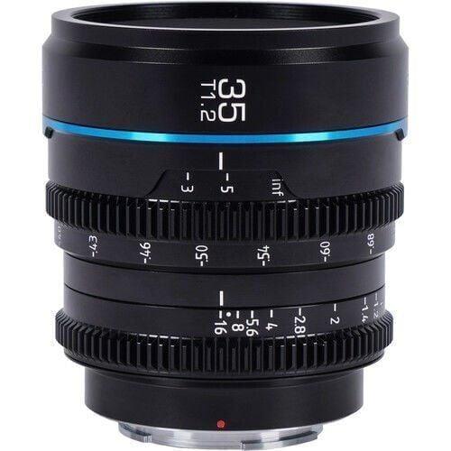 Sirui Nightwalker 35mm T1.2 S35 Cine Lens (X Mount, Siyah)