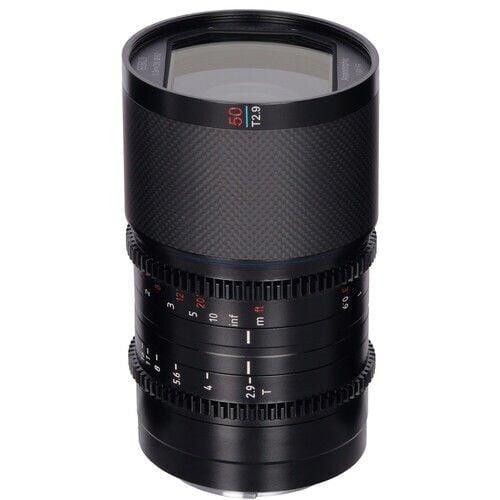 Sirui Saturn 50mm T2.9 1.6x Full-Frame Karbon Fiber Anamorfik Lens (E Mount, Mavi Flare)
