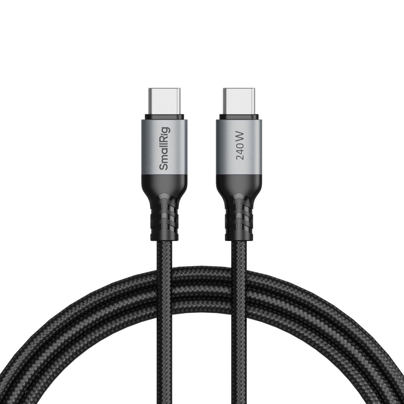 SmallRig 4908 240W USB-C (Düz)Güç Kablosu (100 cm)