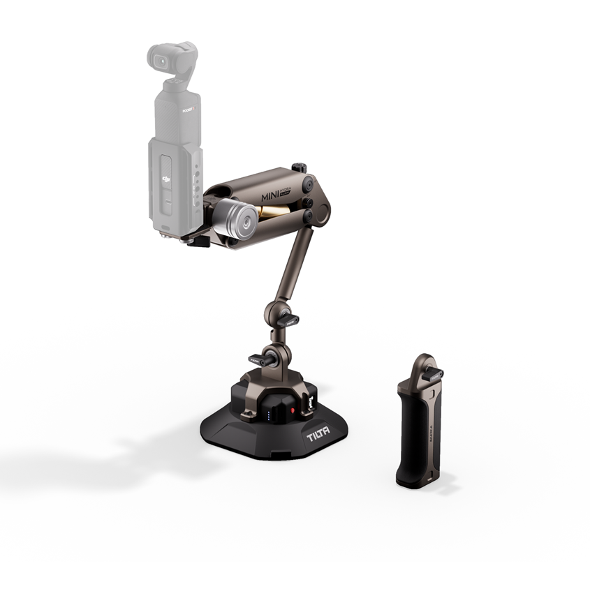 Tilta HDA-T15-C-DB Hydra Alien Mini Araba Ultimate Kiti DJI Action 3/4 DJI Pocket 3 Insta360 X4/X3 ve Khronos Ecosystem'li iPhone ile Uyumlu