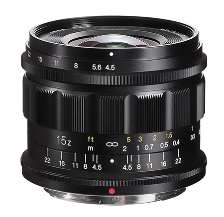 Voigtländer lens F4.5/15mm Z-mount SUPER WIDE-HELIAR