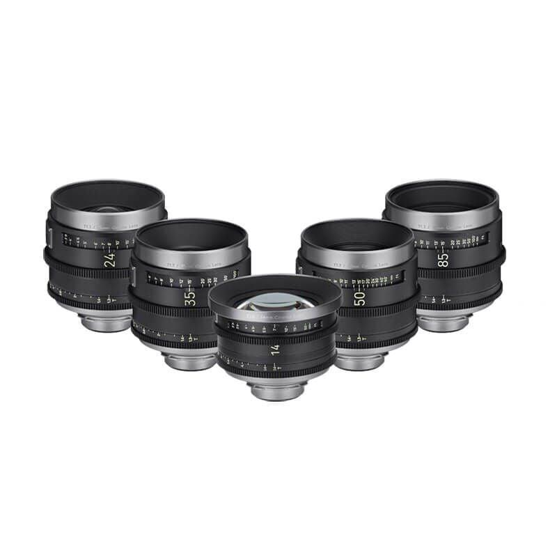 XEEN MEISTER 14, 24, 35, 50, 85mm Cine 5'li Set (Arri PL)