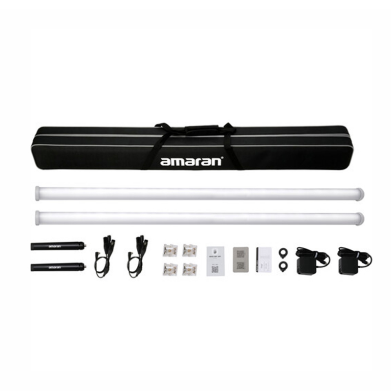 Aputure Amaran PT4c 120cm RGBWW Piksel Tüp LED Işık 2'li Kit