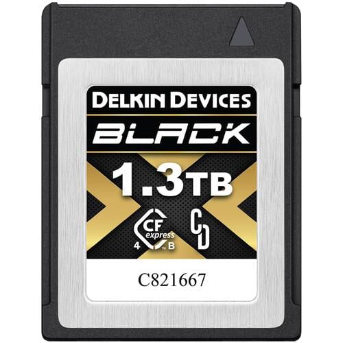 Delkin Devices 1,3TB SİYAH 4.0 CFexpress Tip B Hafıza Kartı
