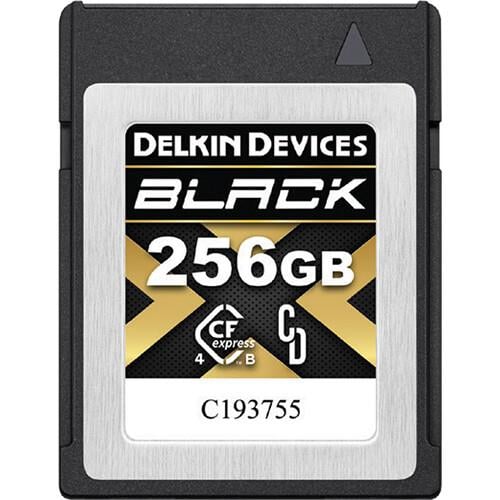 Delkin Devices 256GB SİYAH 4.0 CFexpress Tip B Hafıza Kartı