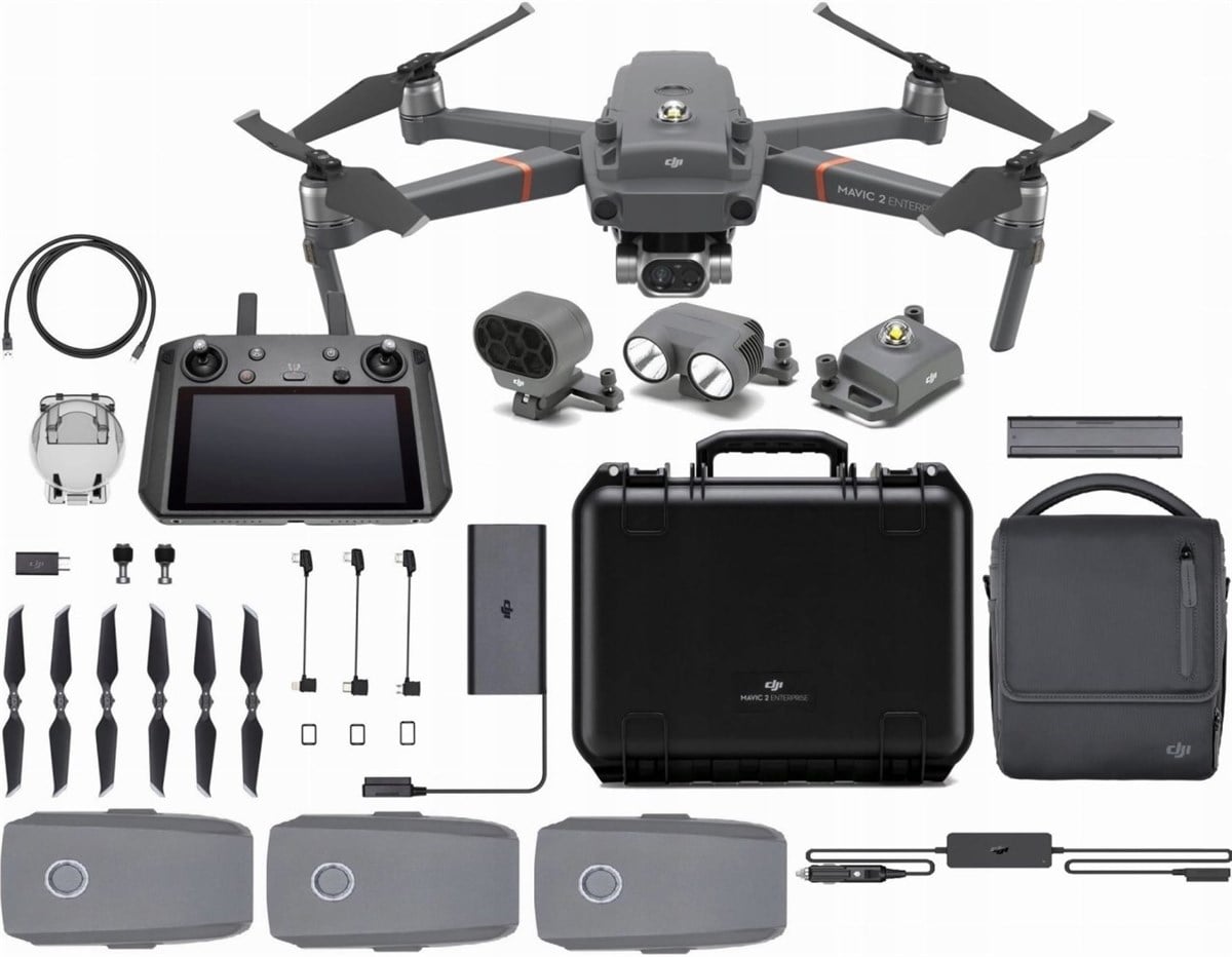 Dji Mavic 2 Enterprise Dual Fly More Combo + Smart Controller