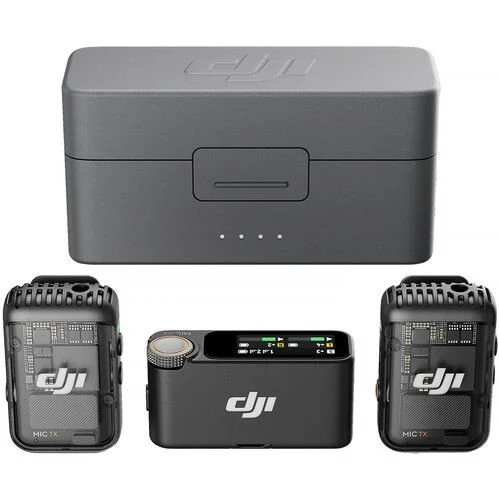 DJI Mic 2 Kompakt Dijital Kablosuz Mikrofon Sistemi (2 Kişilik)