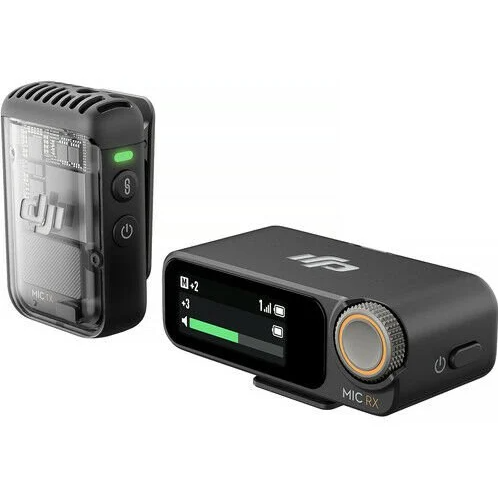 DJI Mic 2 Kompakt Dijital Kablosuz Mikrofon Sistemi (Tek Kişilik)