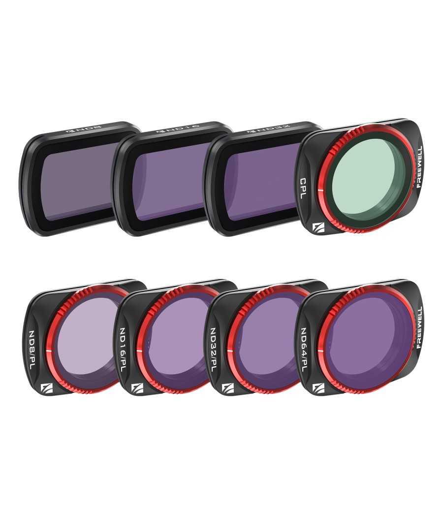 DJI Osmo Pocket 3 Filtreler ALL DAY 8'li Paket