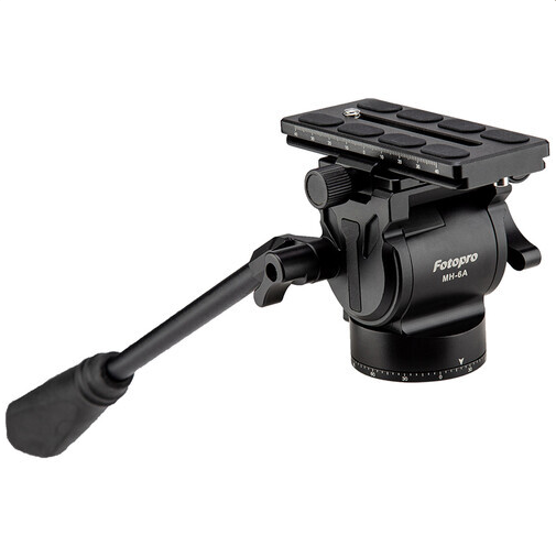 Fotopro MH-6A Metal Fluid Video Tripod Başlığı