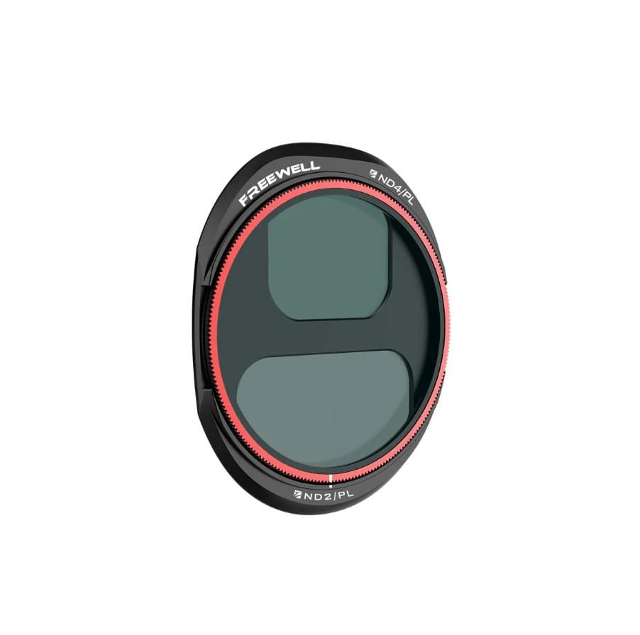 Freewell DJI Mavic 4 Pro Split ND4PL/ND2PL Filter | Polarizer & Exposure Control