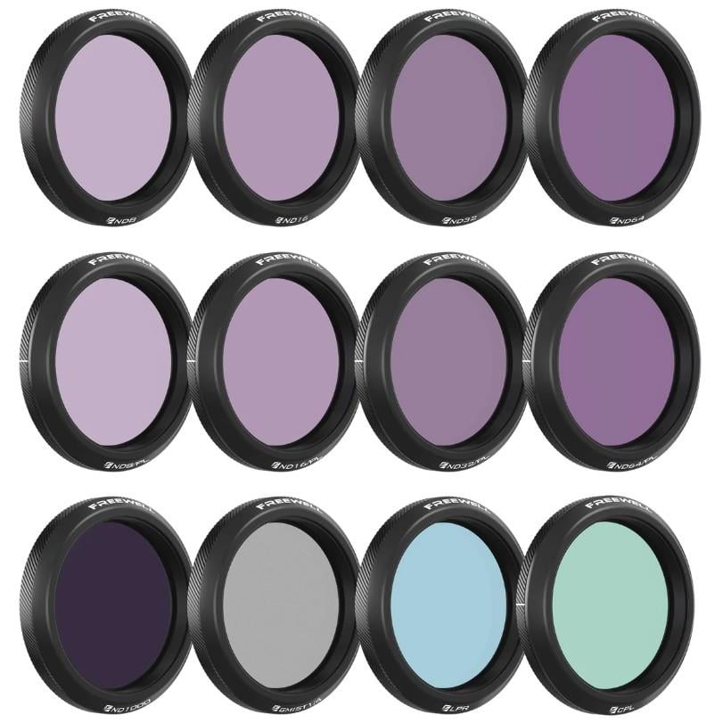 Freewell DJI Osmo Action 5 Pro Filters Mega 12Pack