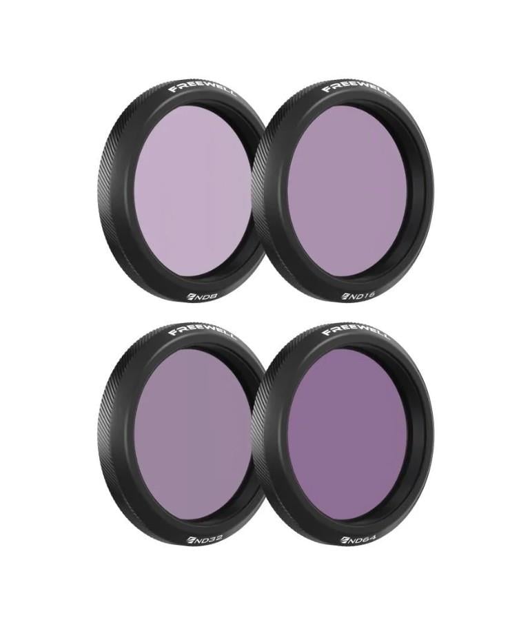 Freewell DJI Osmo Action 5 Pro ND Filters 4Pack