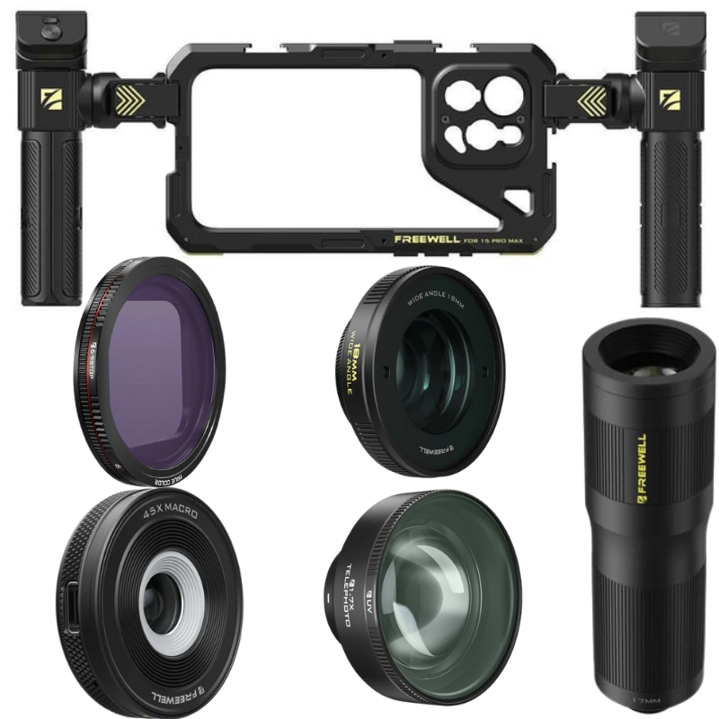 Freewell İphone 15 Pro iPhone Genius Rig Mega Kiti