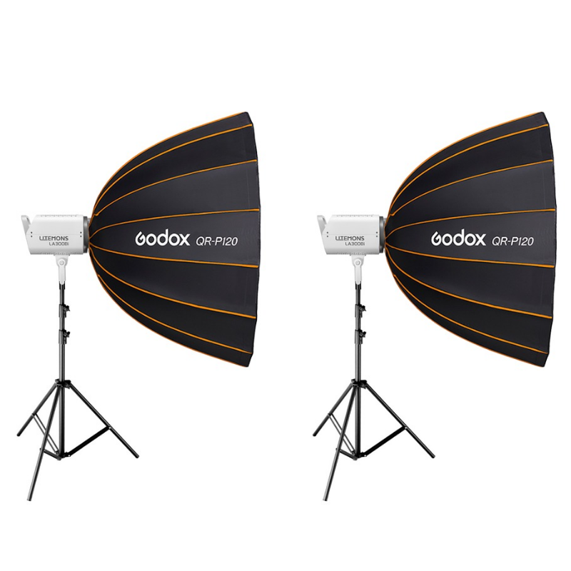 Godox LA300Bİ 2'Lİ KİT 300W LED Video Işığı