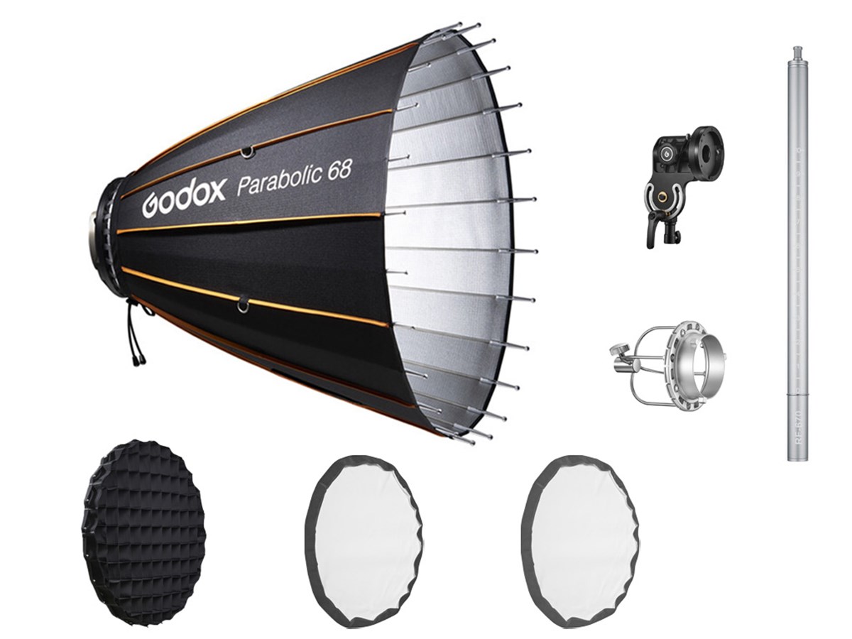 Godox Parabolik68 Softbox Bowens Kit (9 Parça)