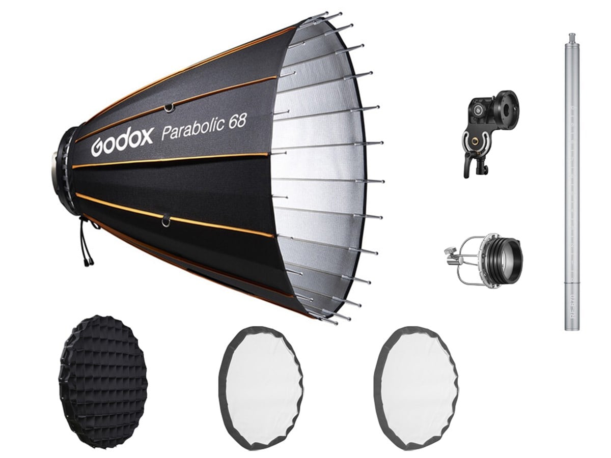 Godox Parabolik68 Softbox Broncolor Mount Kit (9 Parça)