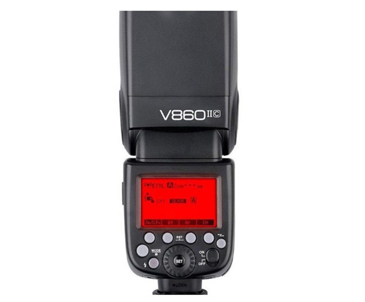 Godox V860II-C Canon Uyumlu Tepe Flaşı