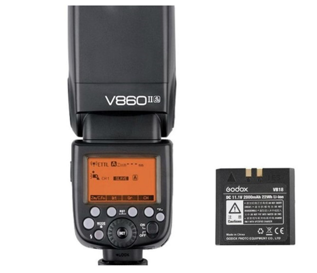 Godox V860II-F Fujifilm Uyumlu Tepe Flaşı