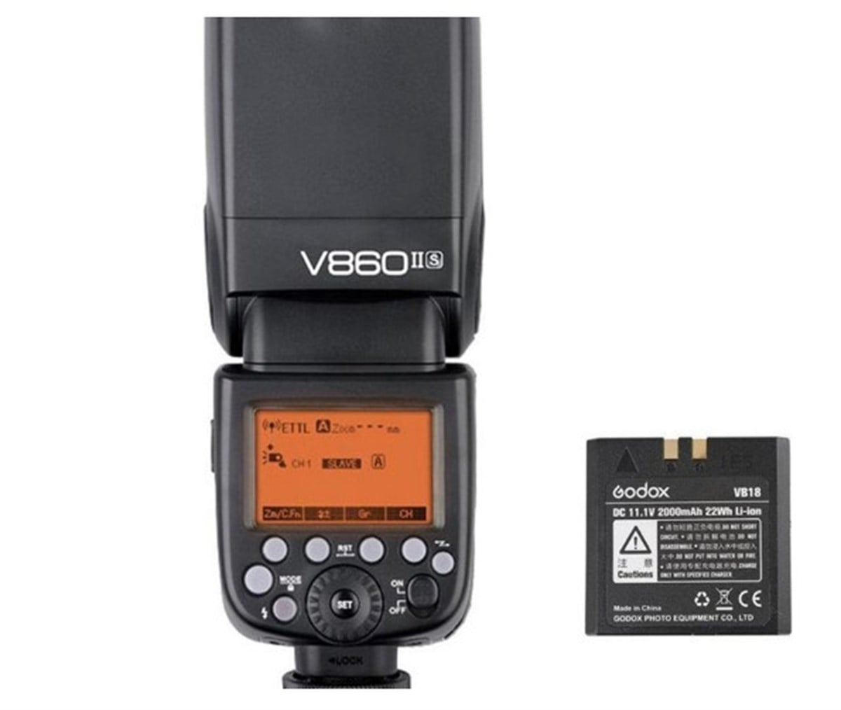 Godox V860II-S Sony Uyumlu Tepe Flaşı