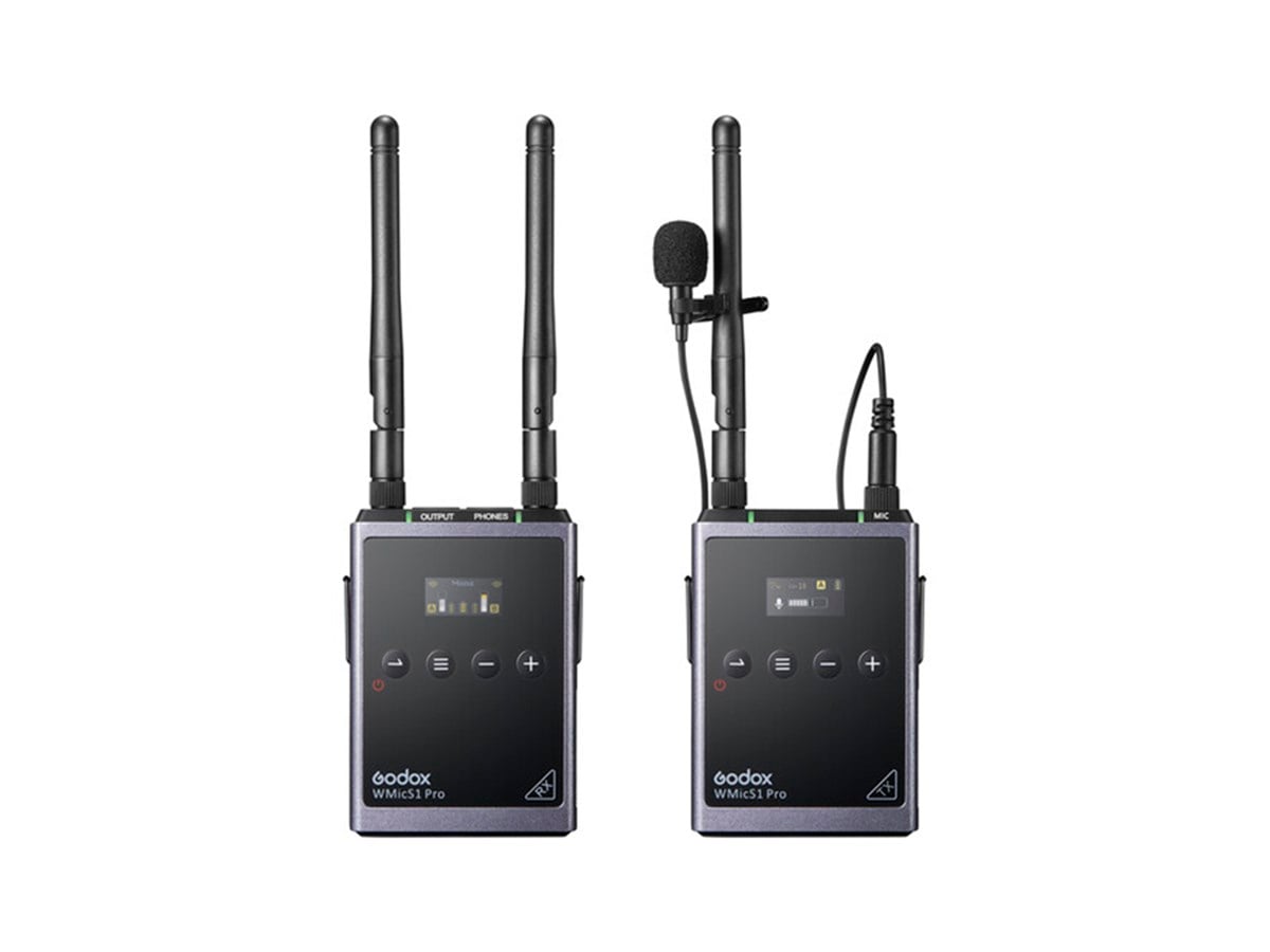 Godox WMicS1 Pro Kit1 Telsiz Mikrofon