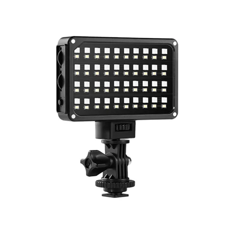 GVM 7S RGB Kamera Üstü Dahili Akülü Mobil Led Işık (12x8cm)